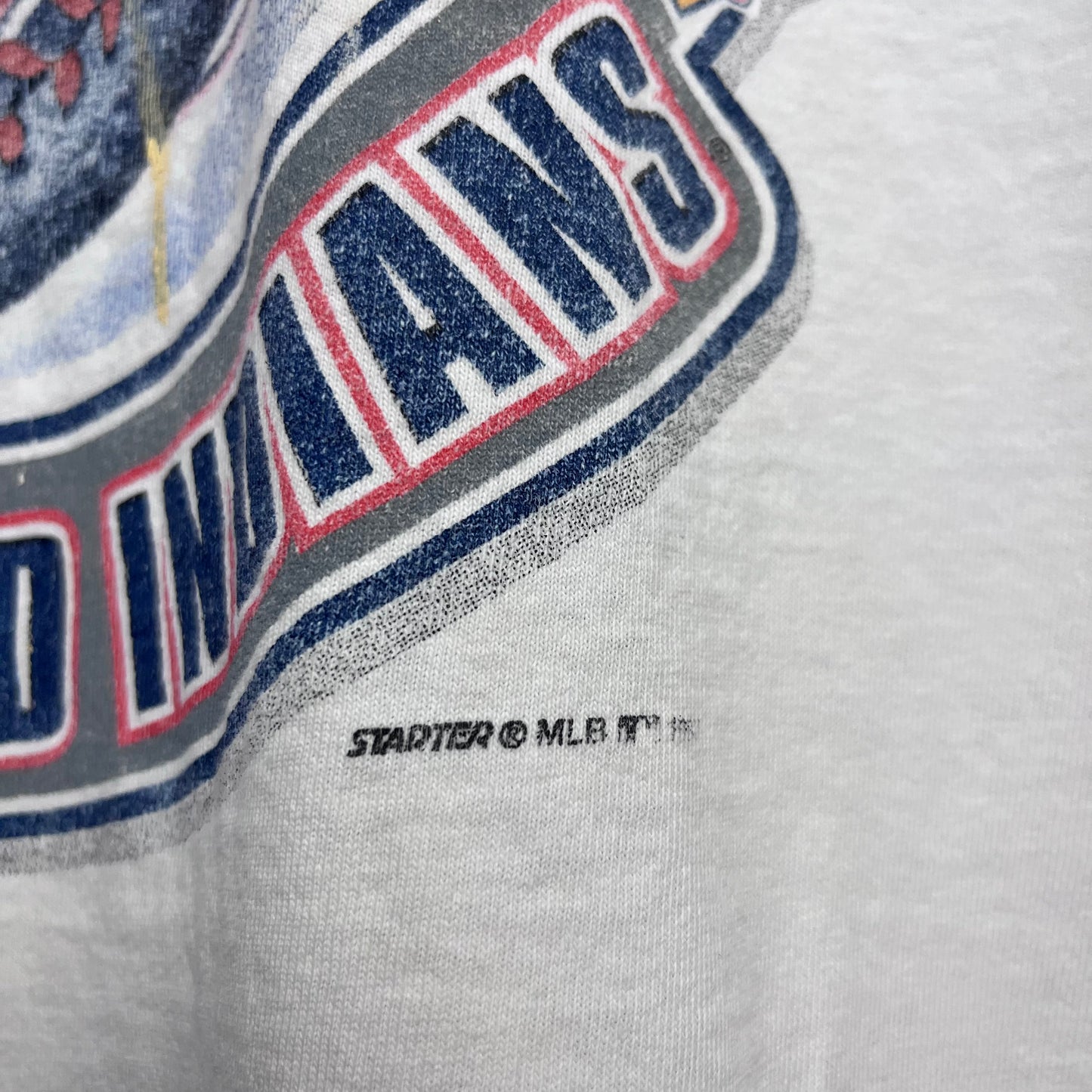 Vintage 1997 MLB Cleveland Indians World Series T-Shirt