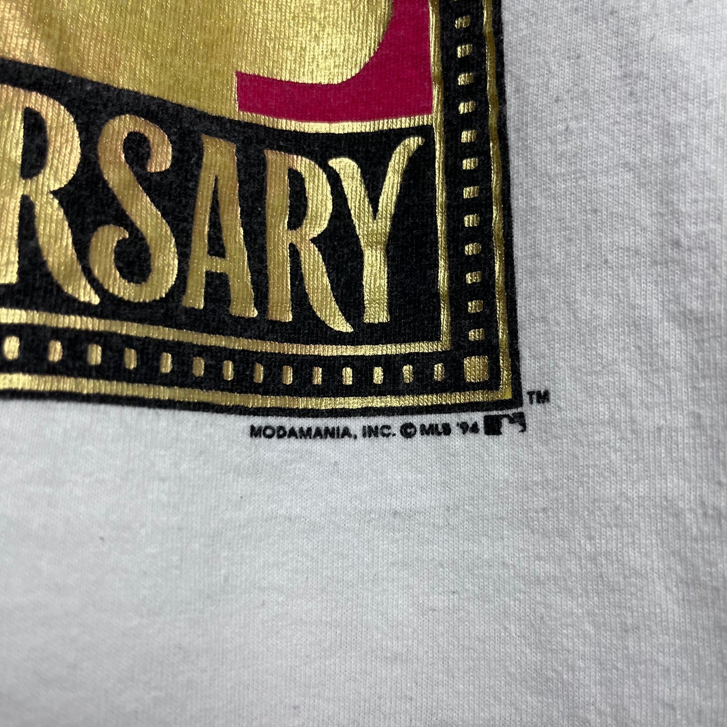 Vintage 1994 MLB 125th Anniversary T-Shirt