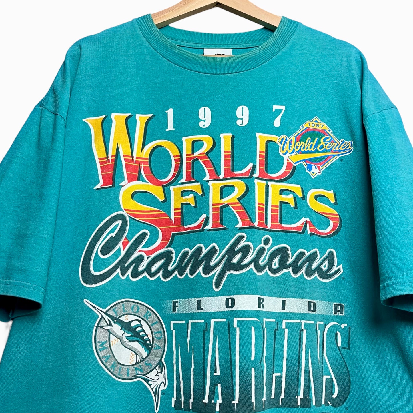 Vintage 1997 Florida Marlins World Series T-Shirt