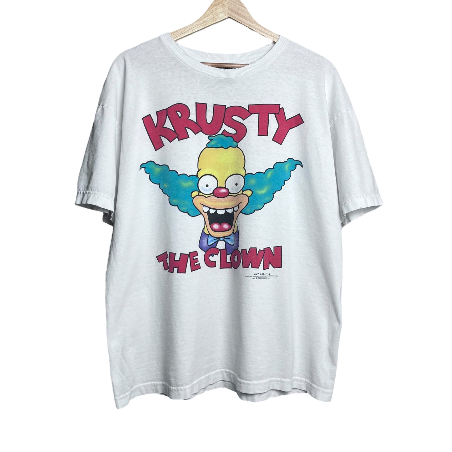 Vintage 1990's Krusty The Clown T-Shirt