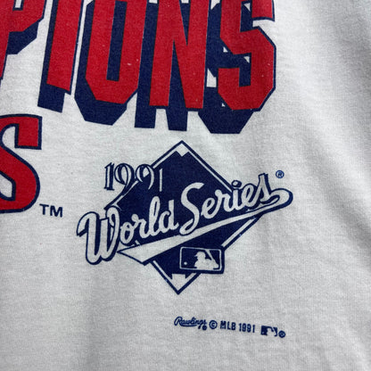 Vintage 1991 Minnesota Twins World Series Championship T-Shirt