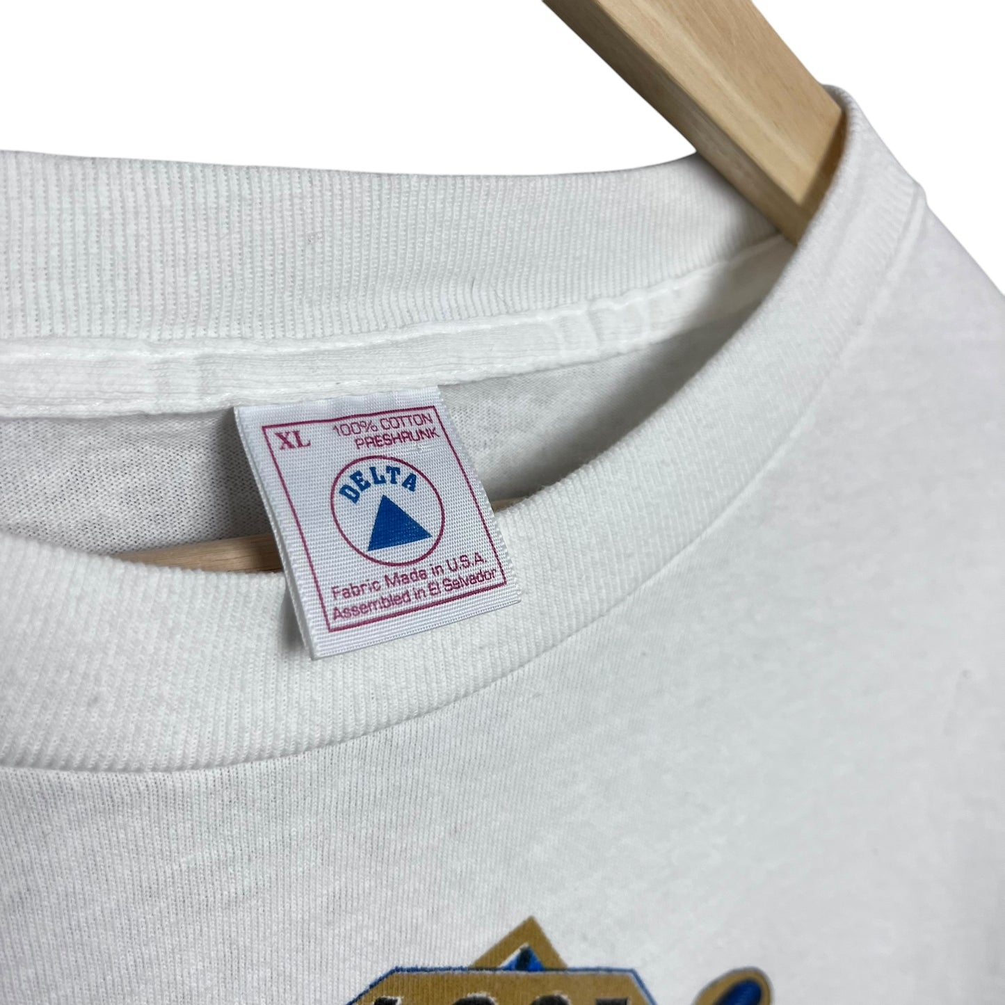 Vintage 1995 MLB Atlanta Braves VS Cleveland Indians World Series T-Shirt