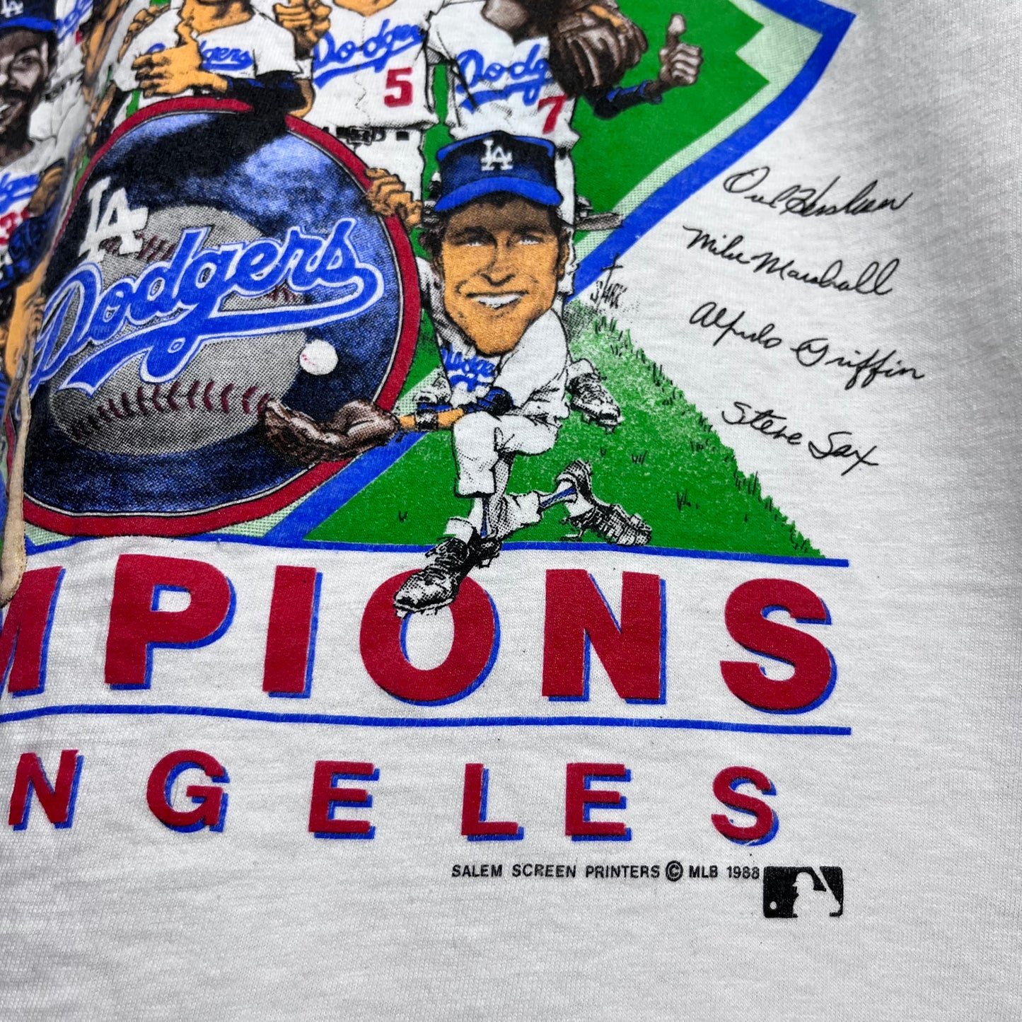 Vintage 1988 Los Angeles Dodgers World Series T-Shirt