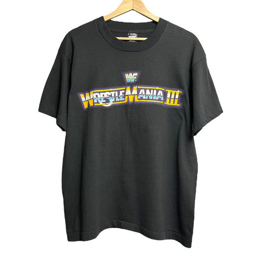 Vintage 1987 WWF WrestleMania 3 T-Shirt
