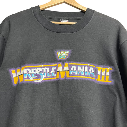 Vintage 1987 WWF WrestleMania 3 T-Shirt