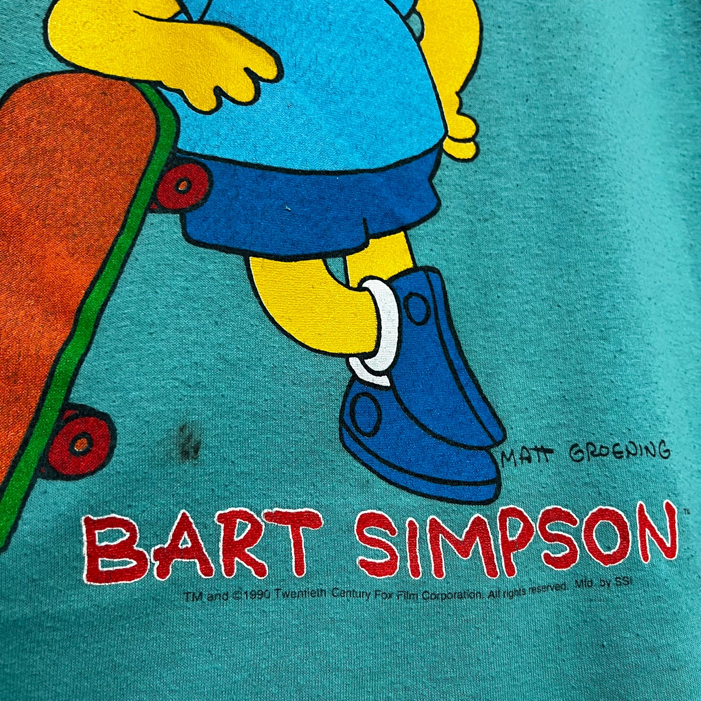 Vintage 1990 Bart Simpson T-Shirt
